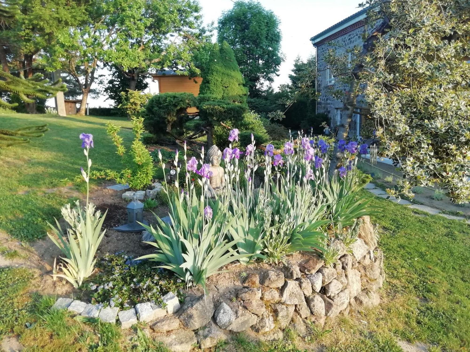 Evasion Romantique: Terrasse Privee, Bain Norvegien, Et Table D'Hotes - Bien-Etre A 1H De Lyon - Fr-1-582-474 Bed and Breakfast Monistrol-sur-Loire Esterno foto